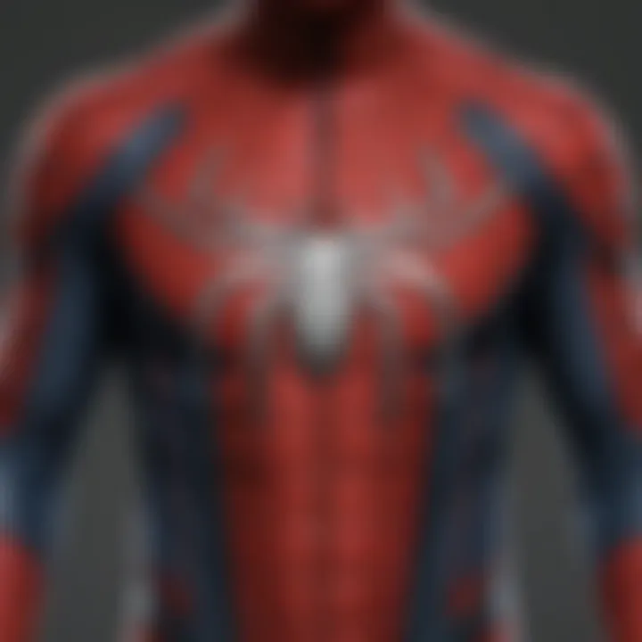 Luxurious Spider-Man Jacket Material