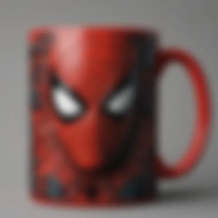 Spiderman mug design