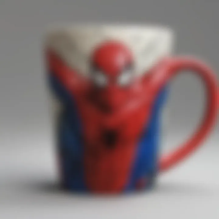 Spiderman mug symbolism