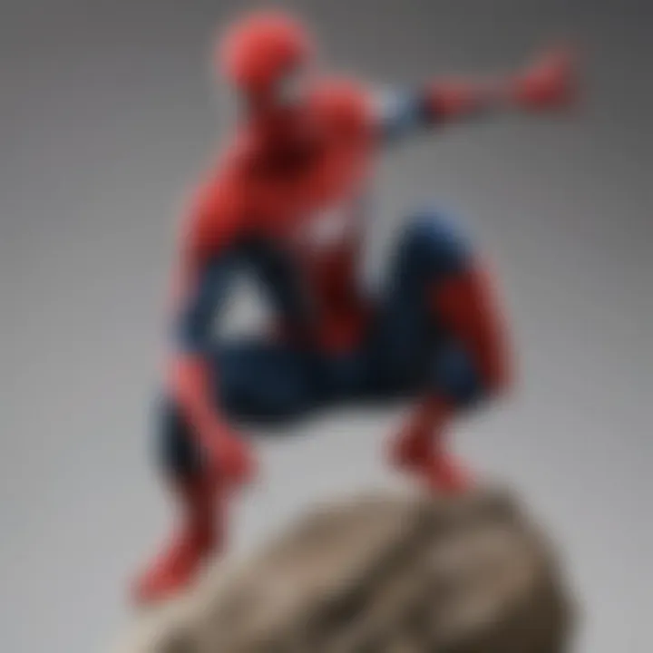 Spider-Man's Heroic Stance