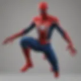 Exquisite Spider-Man Suit Texture