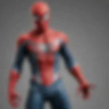 Sleek and Stylish Spider-Man Suit