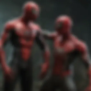 The Dark Connection: Carnage and Cletus Kasady Illustration of Carnage's symbiotic bond with Cletus Kasady.