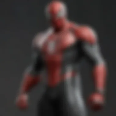 Spider-Man in Kingpin's Domain Spider-Man navigating through a cityscape with Kingpin's influence