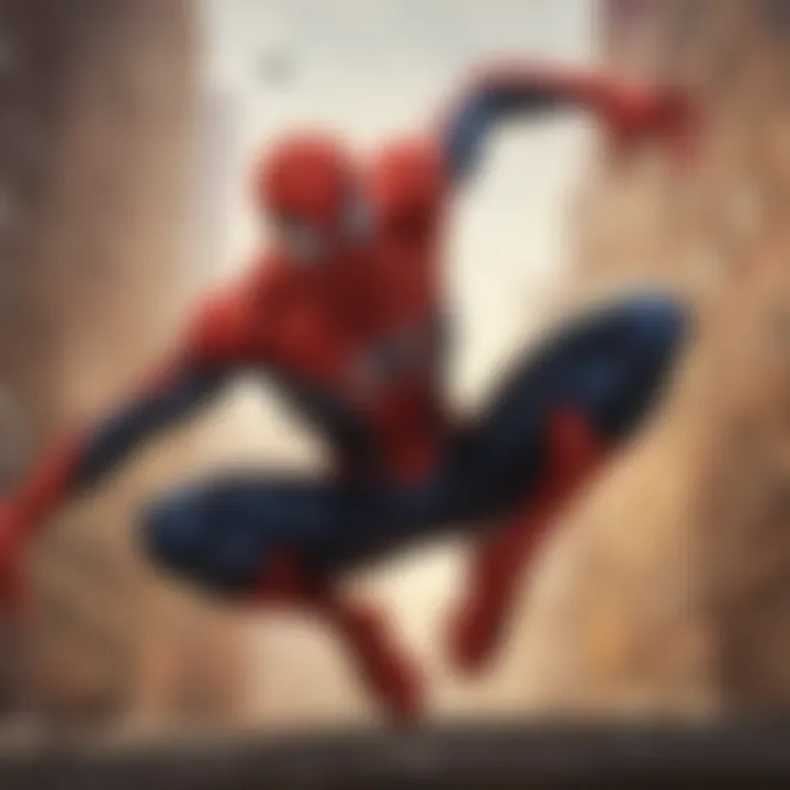 Ultimate Spider-Man in action