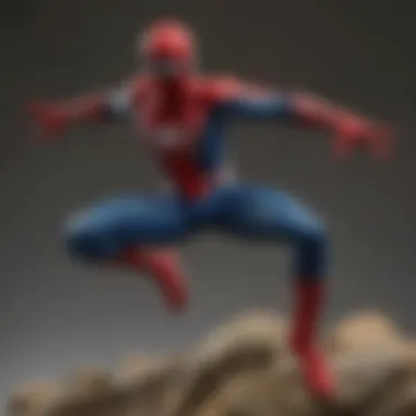 Artistry displayed in modern ToyBiz Spider-Man gems