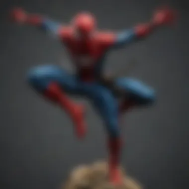 Dynamic Pose of Spider-Man Collectible