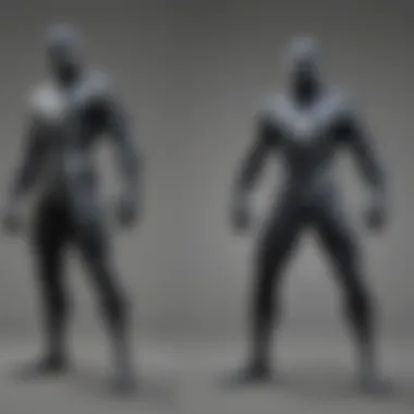 Dynamic Venom Costume Variations