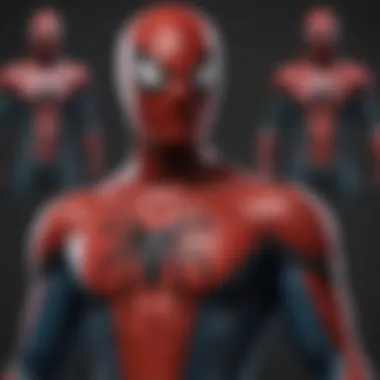 Vibrant Spiderman Suit Collection Vibrant Spiderman Suit Collection at SpideyZone