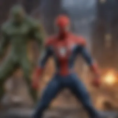 The Epic Battle Against the Sinister Six Villainous Confrontation