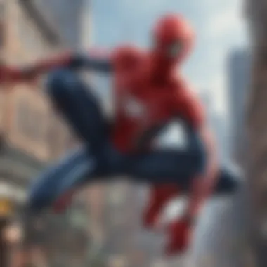 Unleashing Superhero Powers in VR Virtual Reality Spider-Man unleashing superpowers