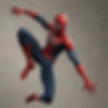 Web-Slinging Spiderman