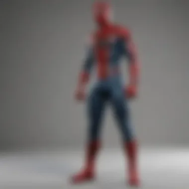 Variety of Spider-Man costumes