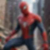 A collage of Spider-Man scenes from various media