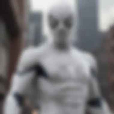 White Spiderman Suit Evolution