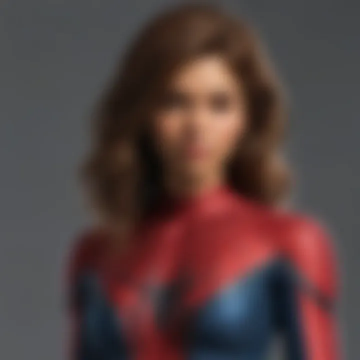 Zendaya as Michelle in Spiderman Homecoming