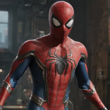 Themes of Heroism and Responsibility in Spider-Man Illustration depicting significant themes of heroism and responsibility